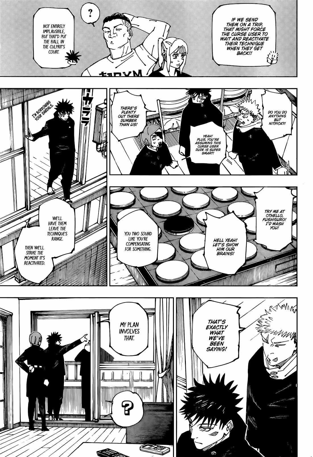 JUJUTSU KAISEN Chapter 271 - Page 4 in English