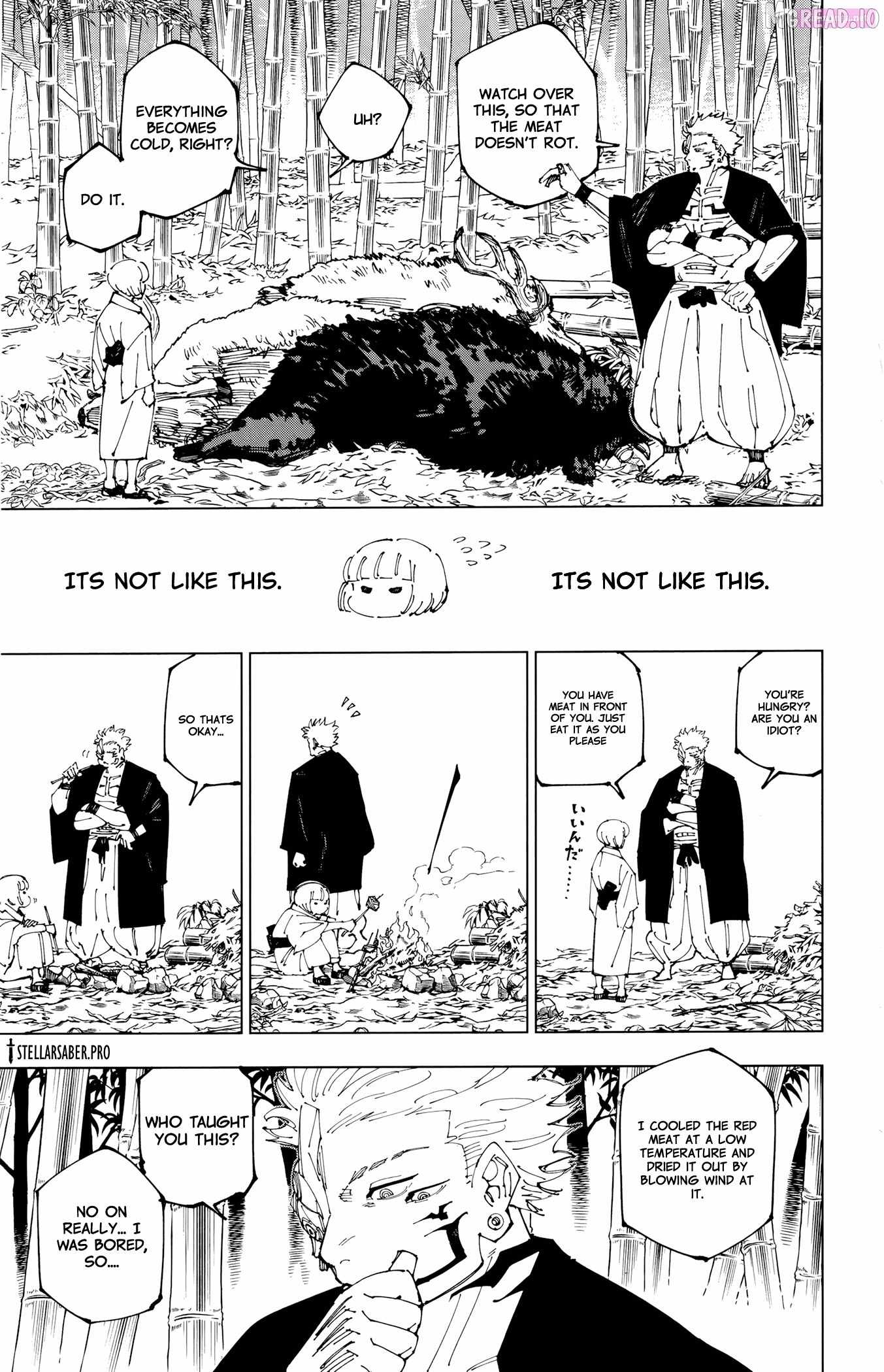 JUJUTSU KAISEN Chapter 272 - Page 18 in English