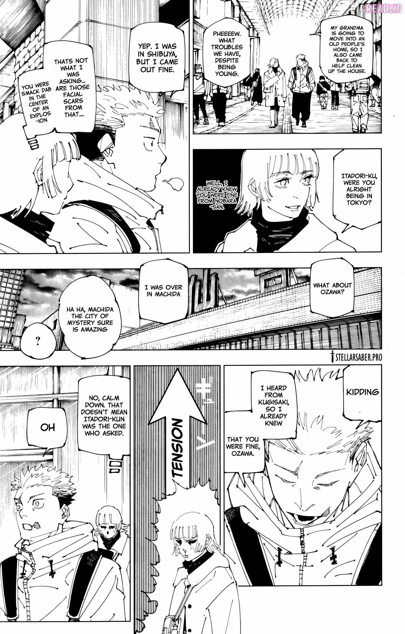 JUJUTSU KAISEN Chapter 272 - Page 3 in English