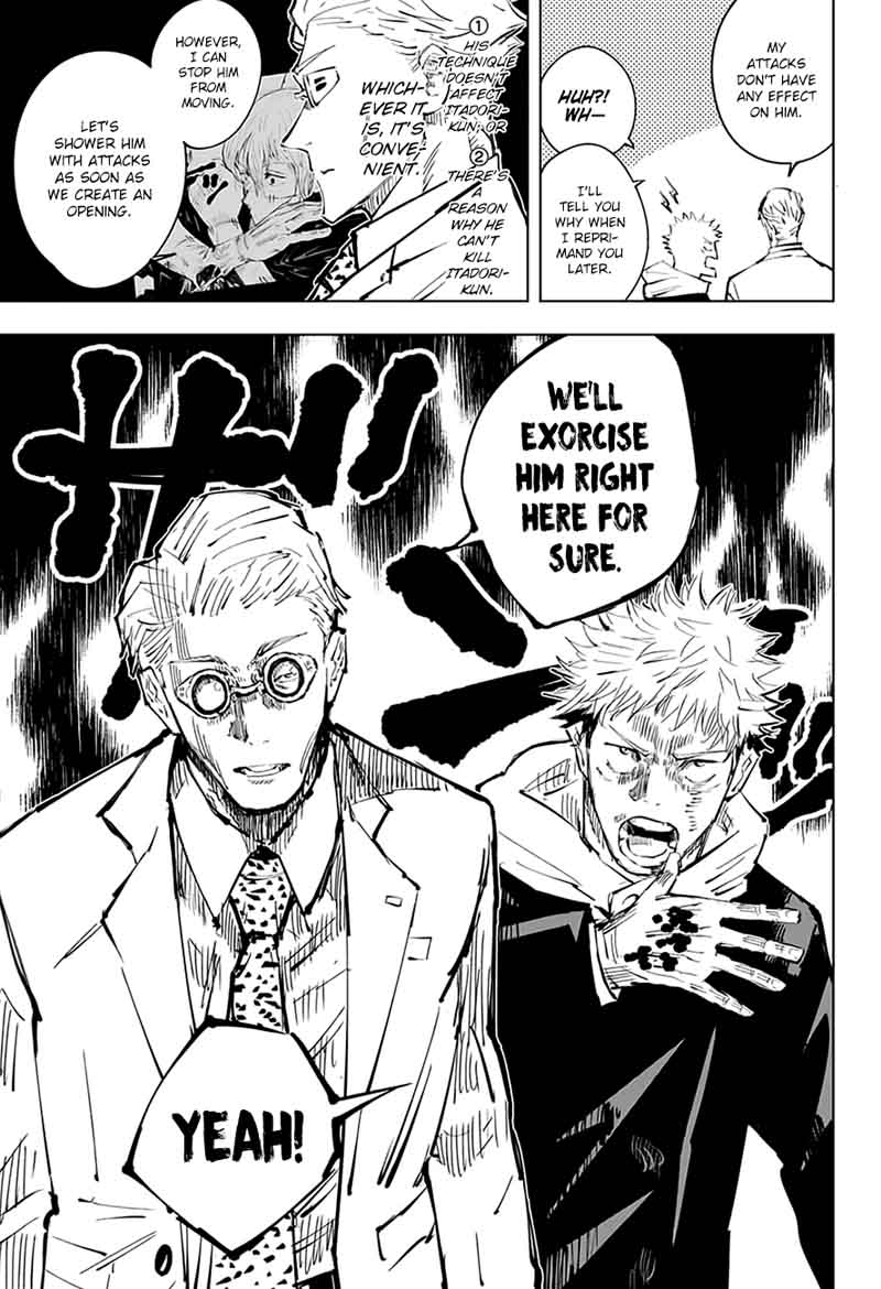 JUJUTSU KAISEN Chapter 29 - Page 3 in English