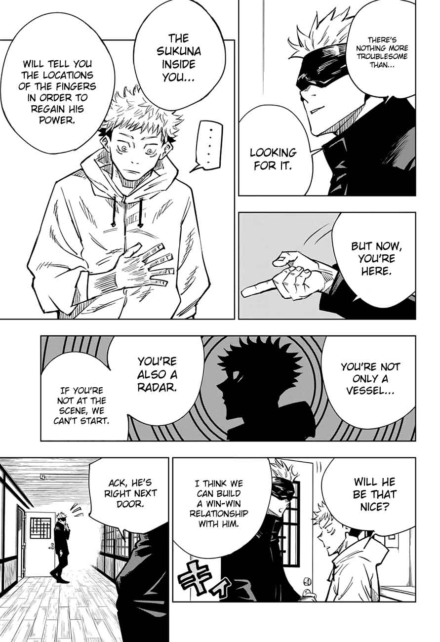 JUJUTSU KAISEN Chapter 3 - Page 20 in English