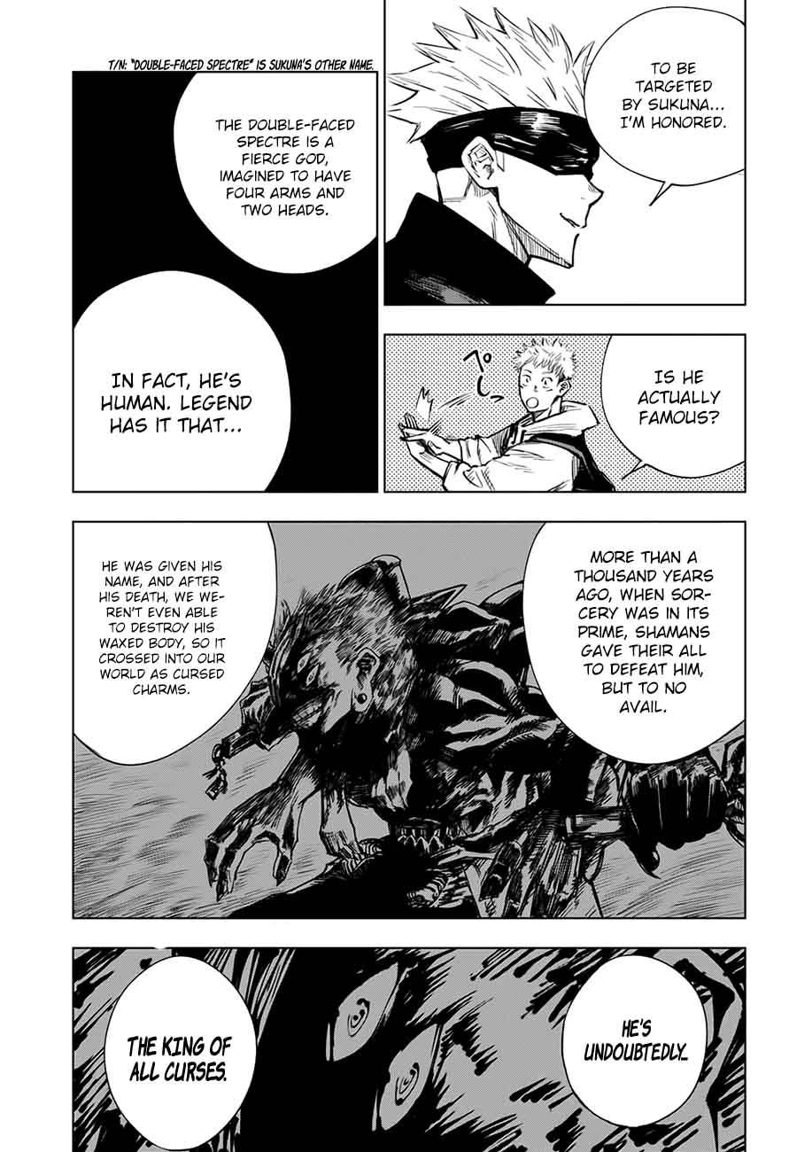 JUJUTSU KAISEN Chapter 3 - Page 4 in English