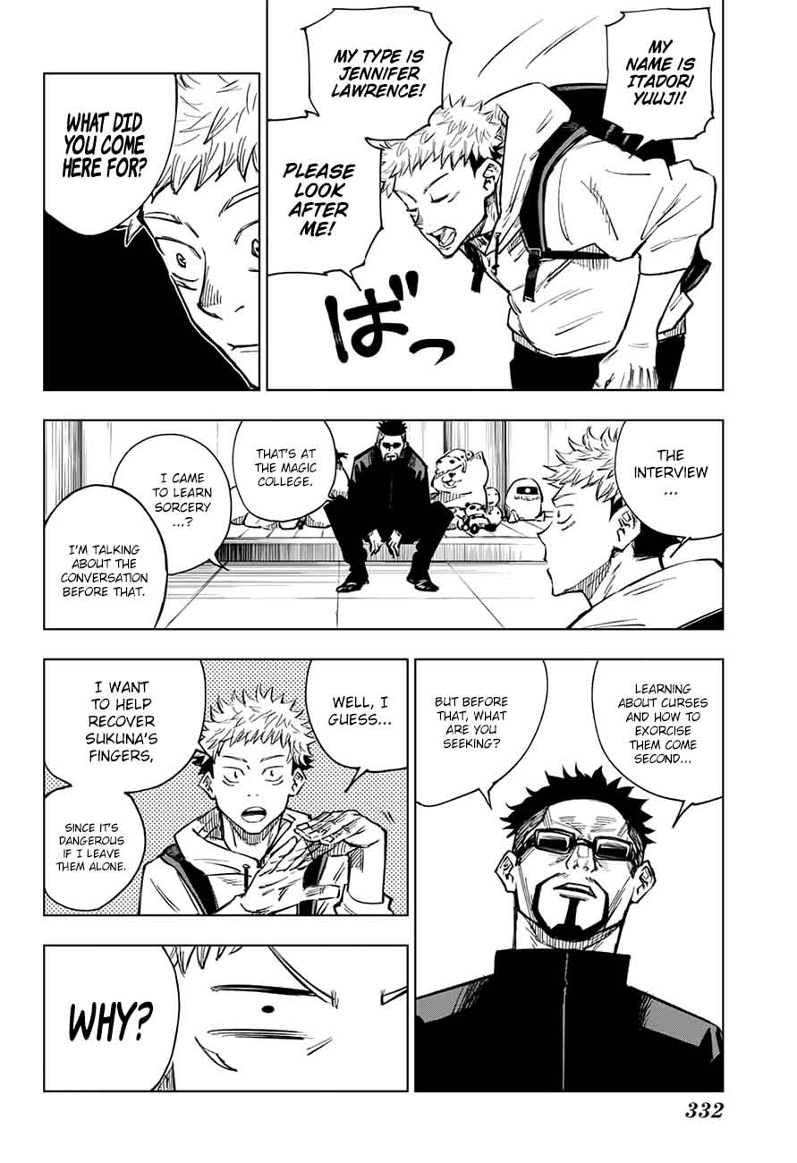 JUJUTSU KAISEN Chapter 3 - Page 7 in English