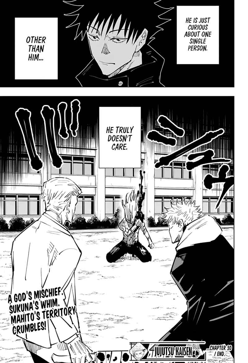 JUJUTSU KAISEN Chapter 30 - Page 18 in English