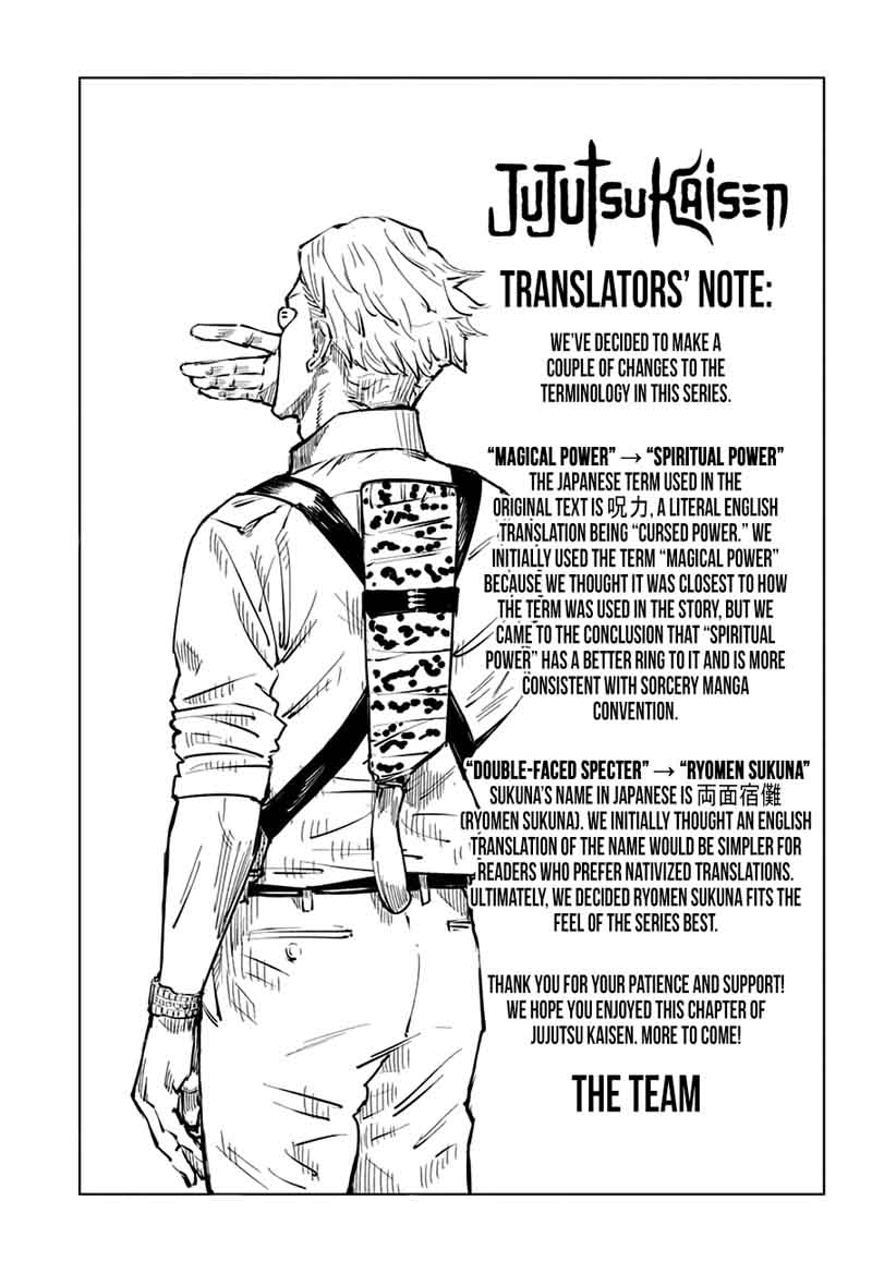 JUJUTSU KAISEN Chapter 31 - Page 21 in English