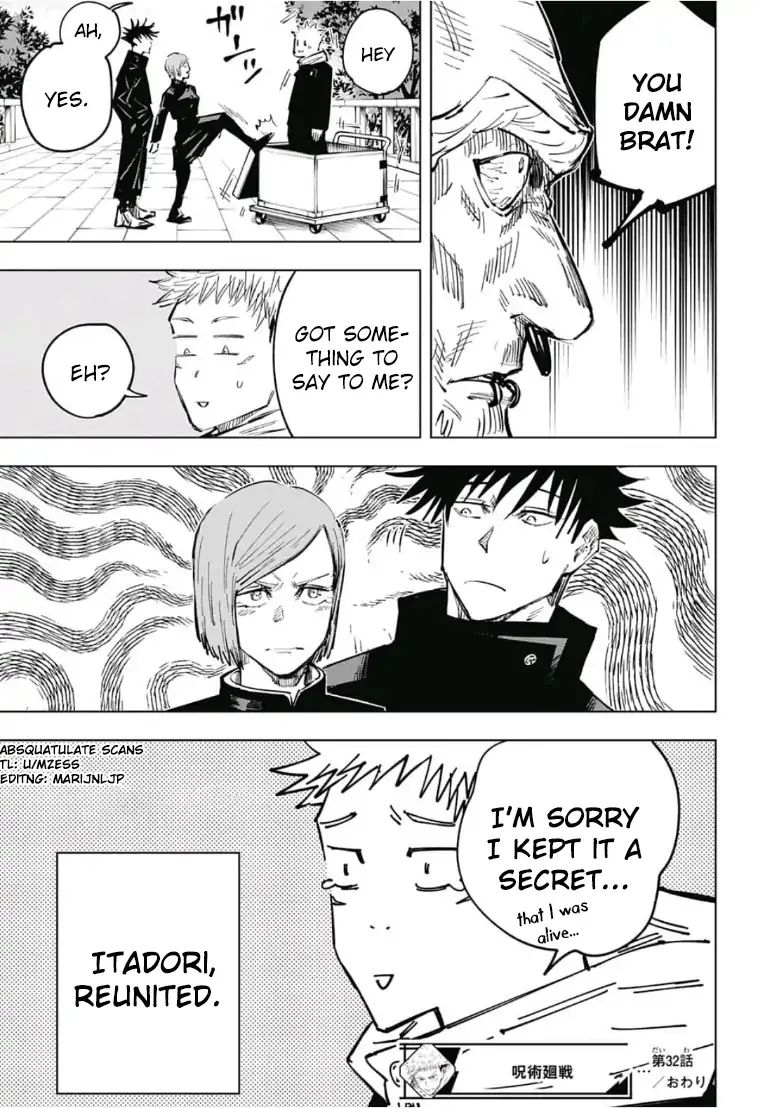 JUJUTSU KAISEN Chapter 32 - Page 20 in English