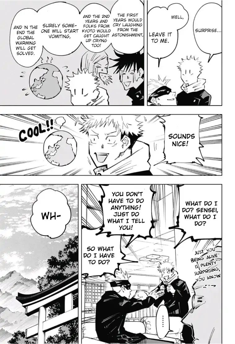 JUJUTSU KAISEN Chapter 32 - Page 9 in English