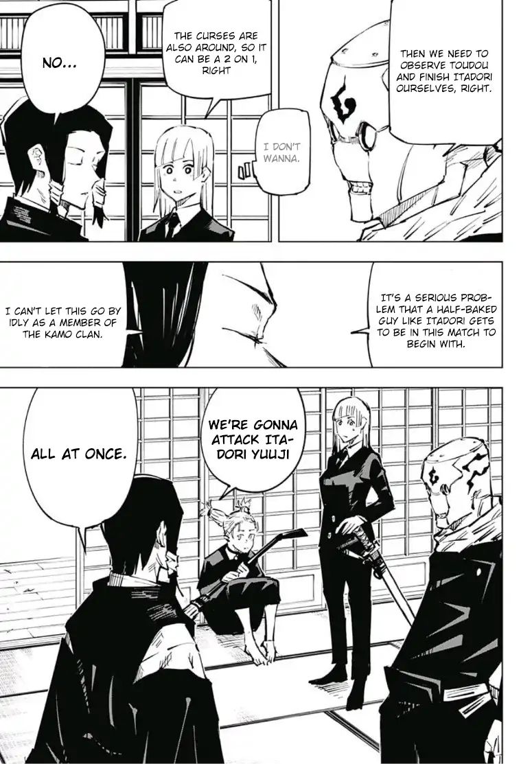 JUJUTSU KAISEN Chapter 33 - Page 12 in English