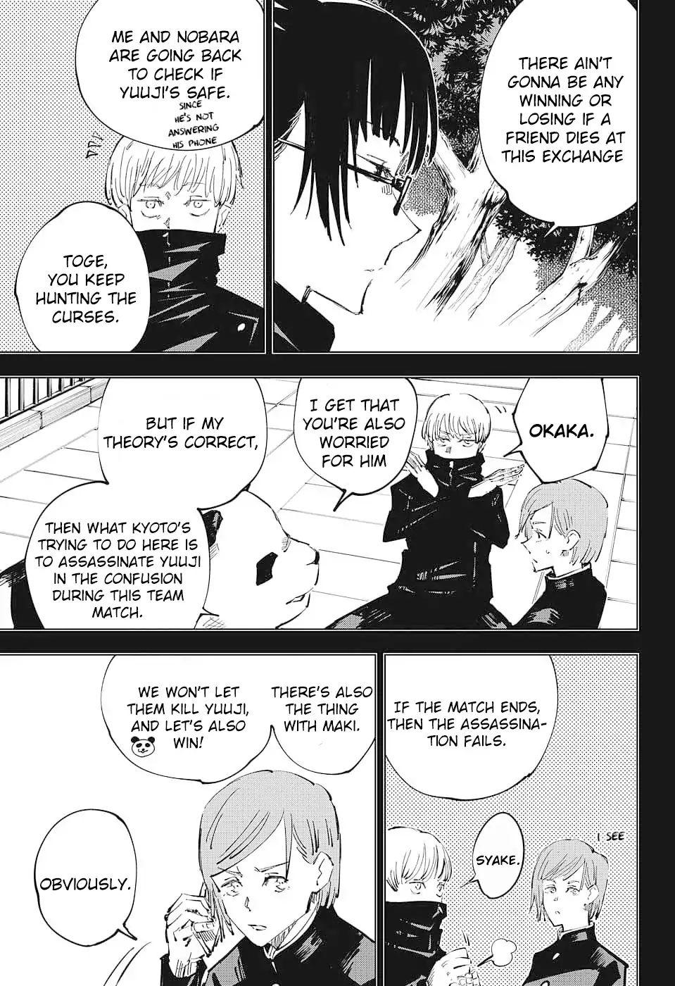 JUJUTSU KAISEN Chapter 36 - Page 5 in English