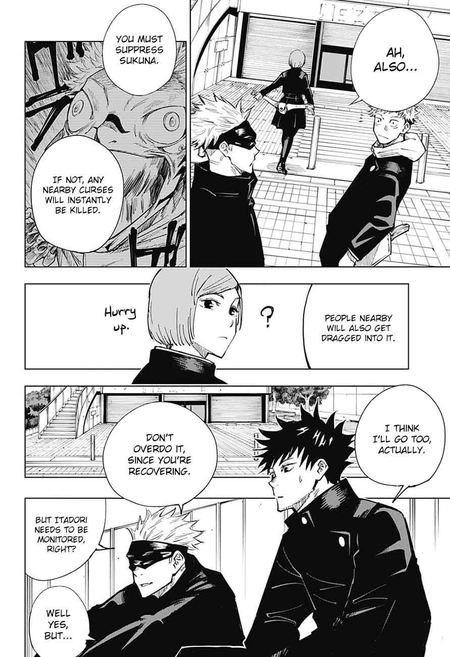 JUJUTSU KAISEN Chapter 4 - Page 10 in English