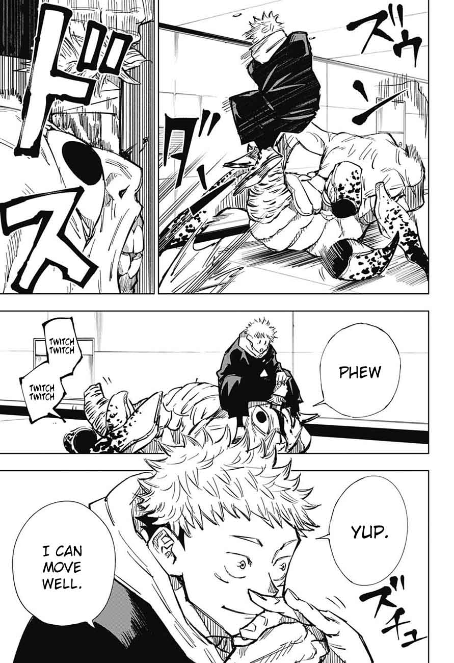 JUJUTSU KAISEN Chapter 4 - Page 15 in English