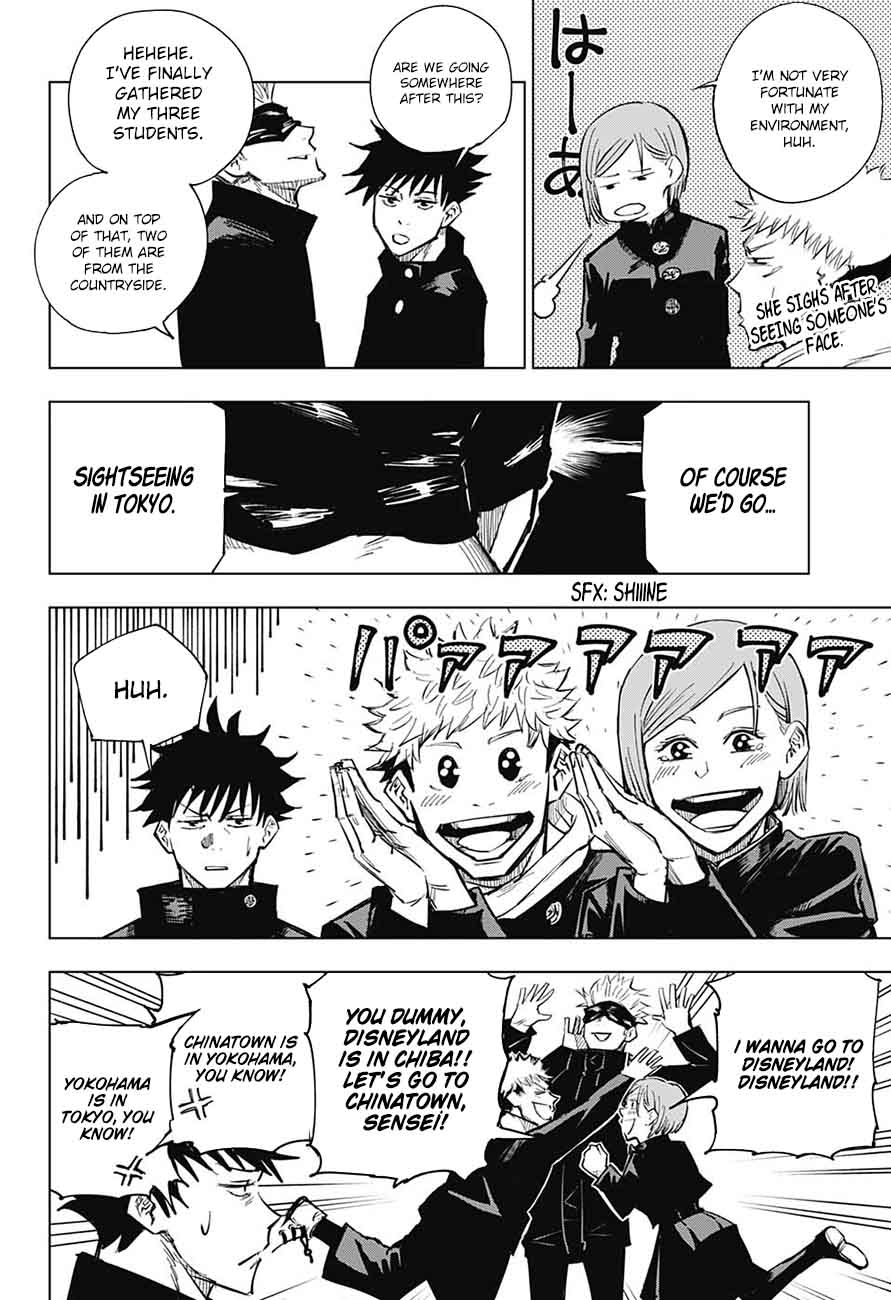 JUJUTSU KAISEN Chapter 4 - Page 6 in English