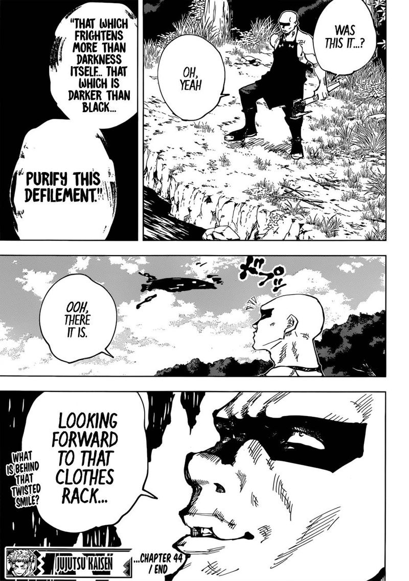 JUJUTSU KAISEN Chapter 44 - Page 18 in English