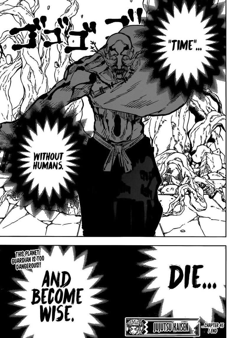 JUJUTSU KAISEN Chapter 45 - Page 18 in English