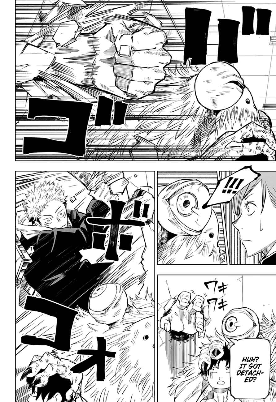 JUJUTSU KAISEN Chapter 5 - Page 8 in English