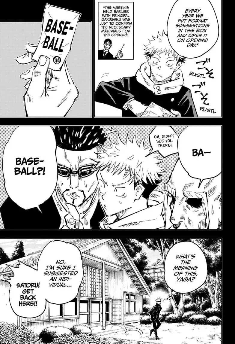 JUJUTSU KAISEN Chapter 54 - Page 5 in English