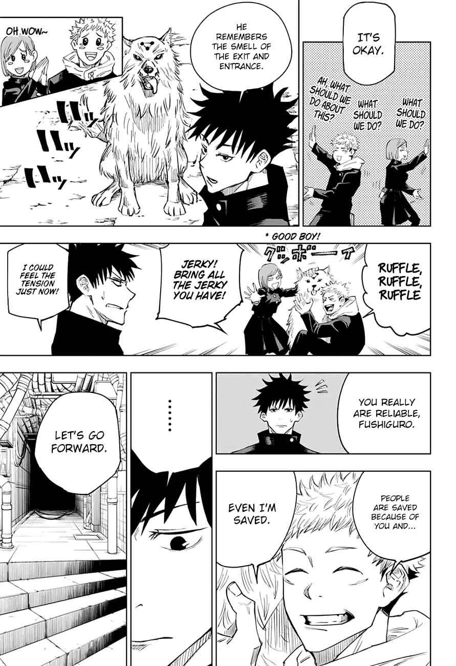 JUJUTSU KAISEN Chapter 6 - Page 9 in English