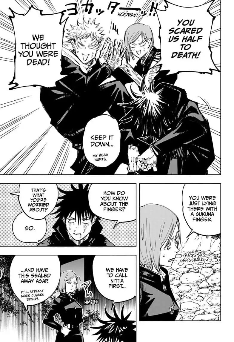 JUJUTSU KAISEN Chapter 63 - Page 9 in English