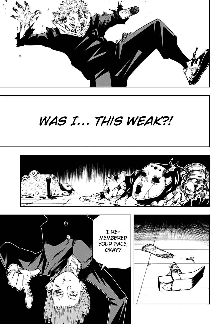 JUJUTSU KAISEN Chapter 7 - Page 12 in English
