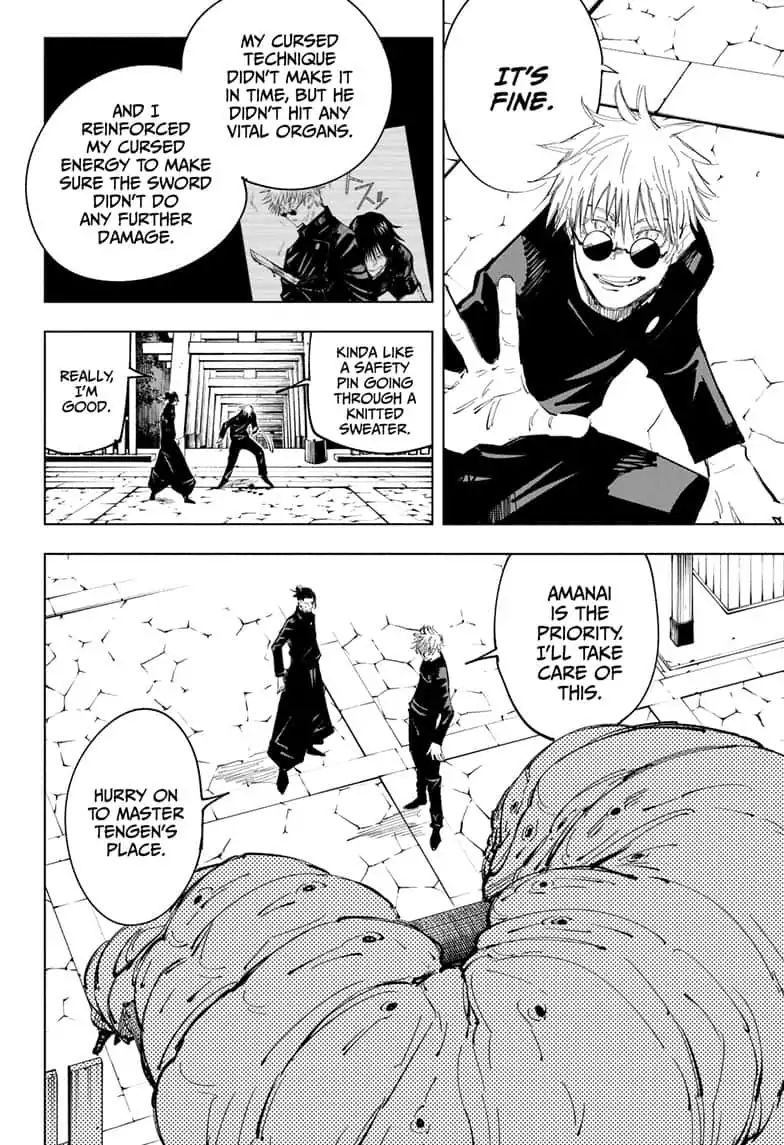 JUJUTSU KAISEN Chapter 71 - Page 4 in English