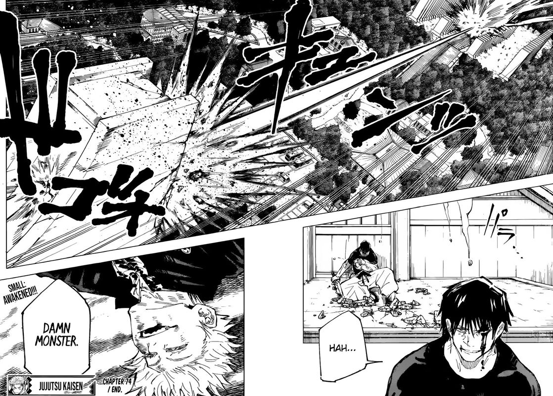 JUJUTSU KAISEN Chapter 74 - Page 18 in English