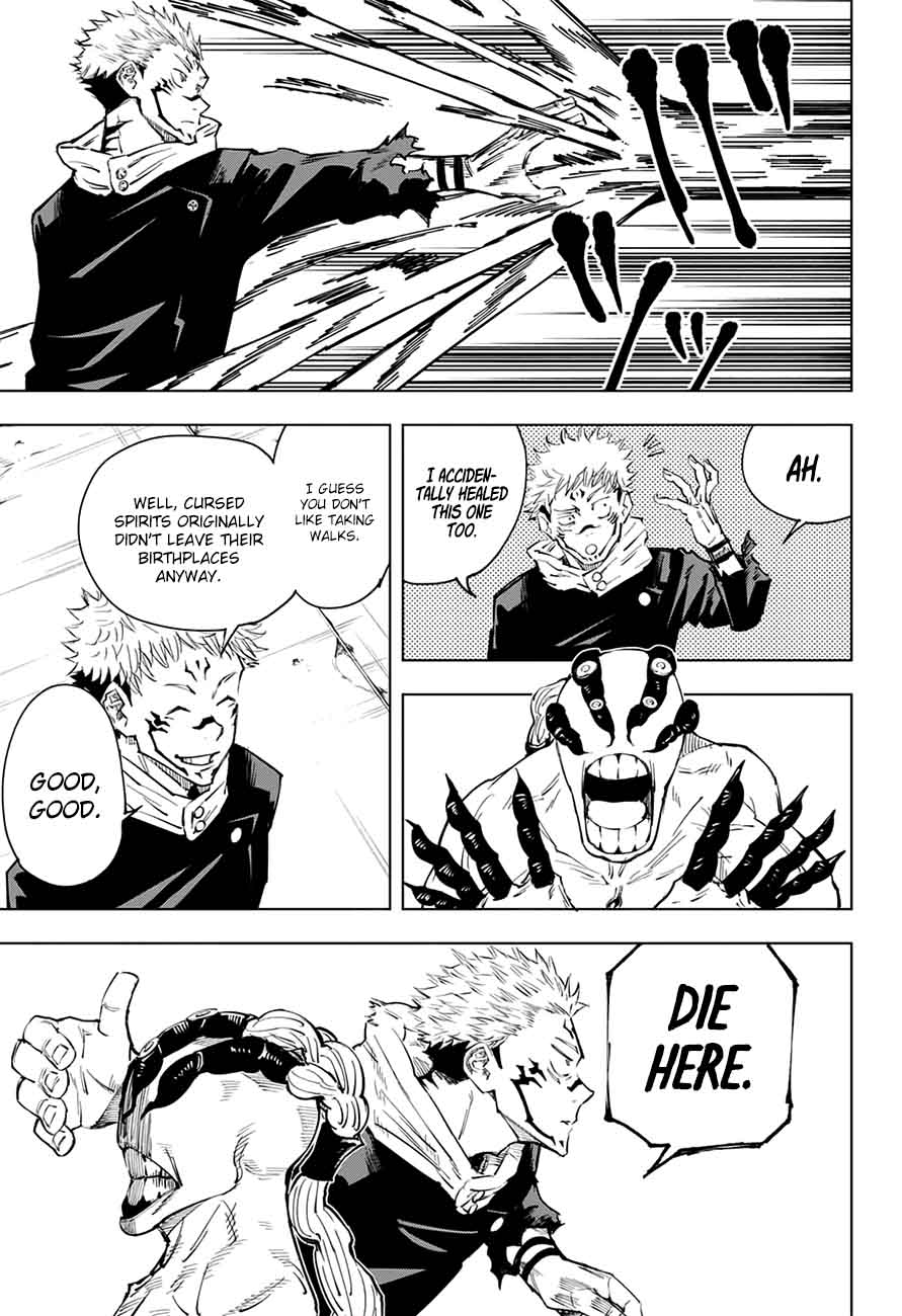 JUJUTSU KAISEN Chapter 8 - Page 5 in English