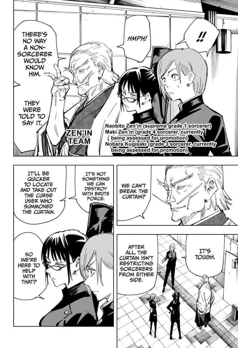JUJUTSU KAISEN Chapter 83 - Page 4 in English