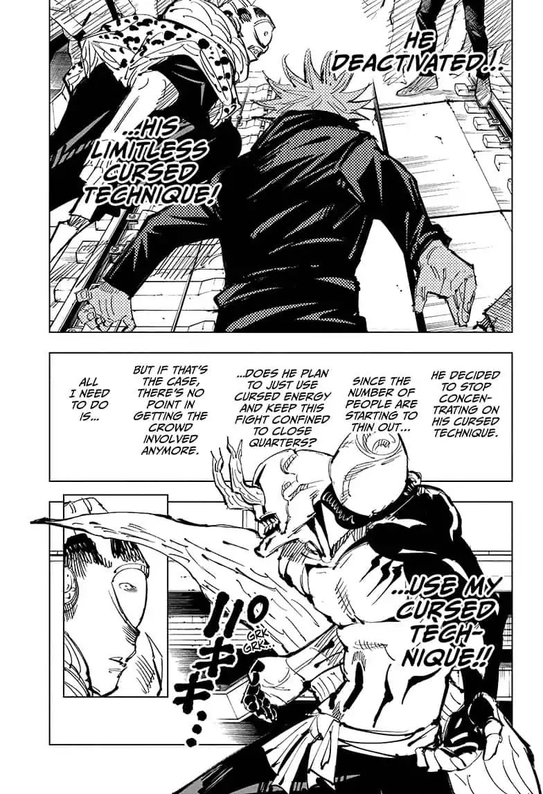 JUJUTSU KAISEN Chapter 85 - Page 9 in English