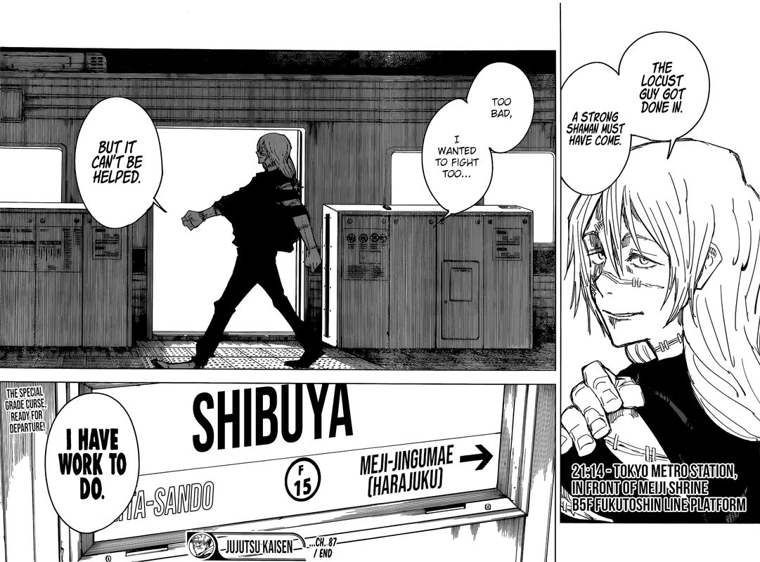 JUJUTSU KAISEN Chapter 87 - Page 17 in English