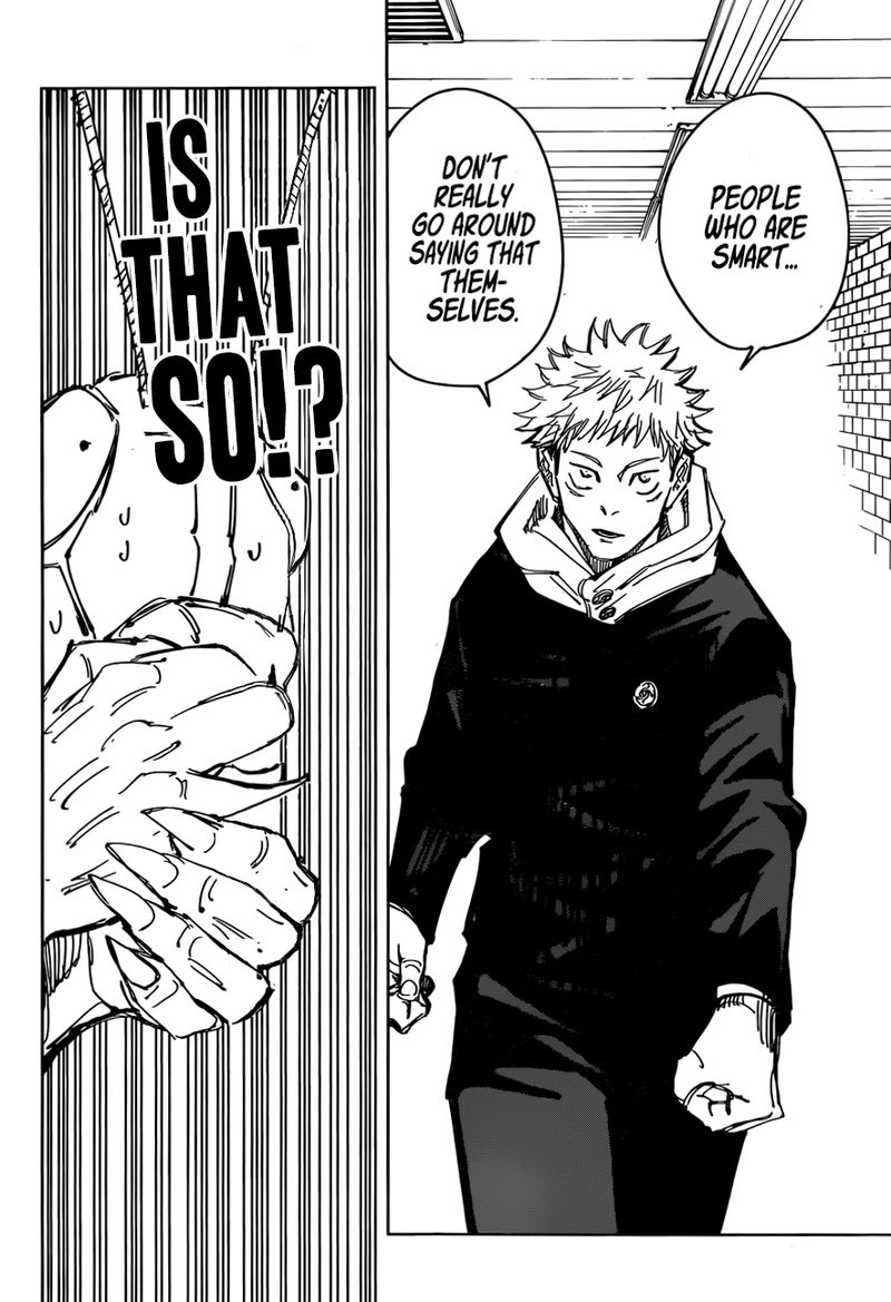 JUJUTSU KAISEN Chapter 87 - Page 6 in English
