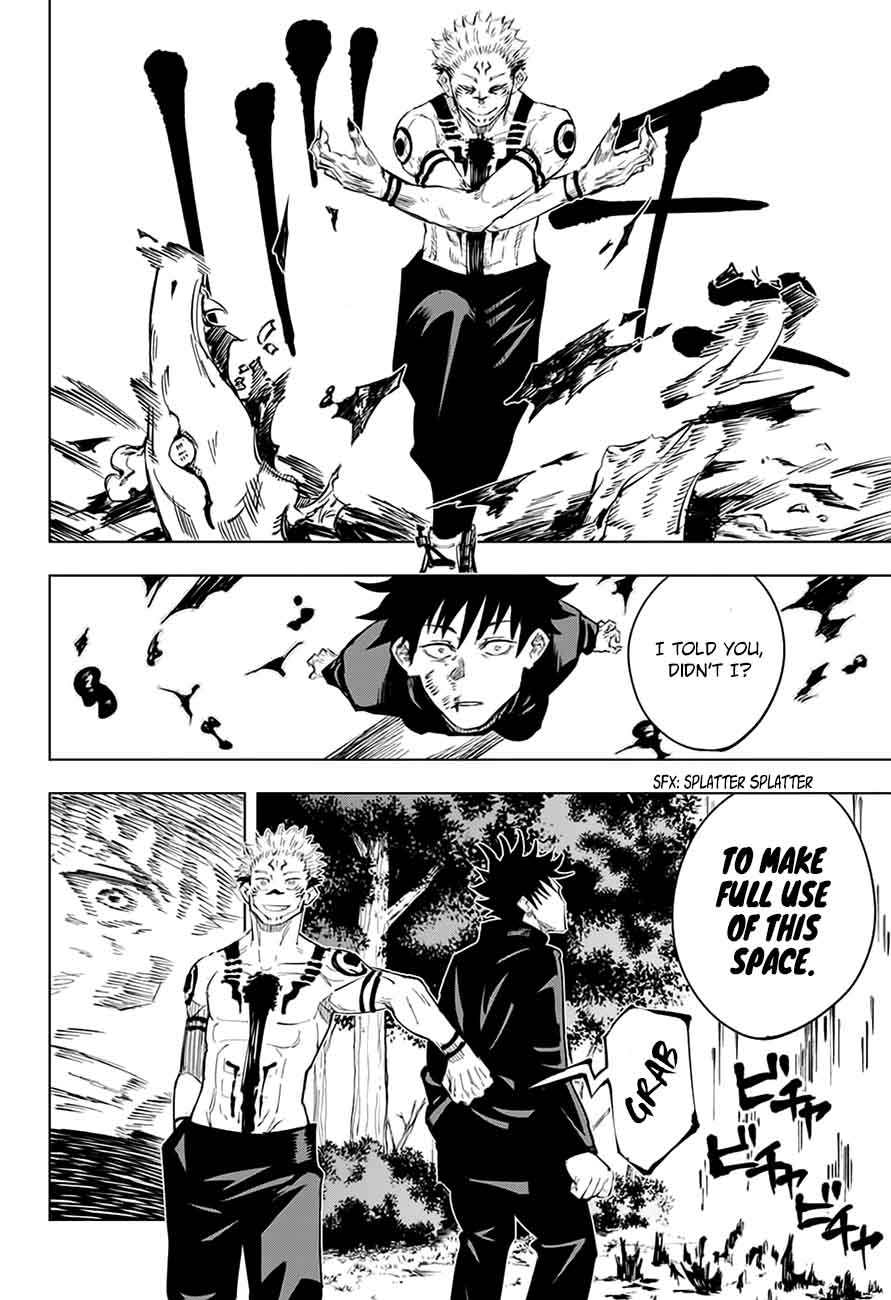 JUJUTSU KAISEN Chapter 9 - Page 8 in English