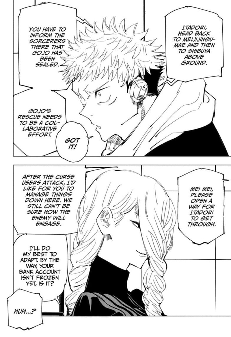 JUJUTSU KAISEN Chapter 91 - Page 12 in English