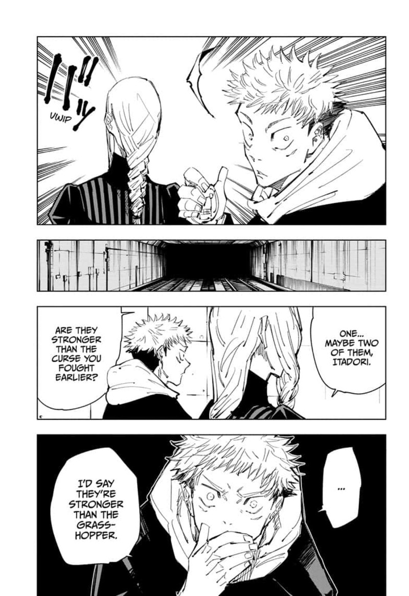 JUJUTSU KAISEN Chapter 91 - Page 9 in English