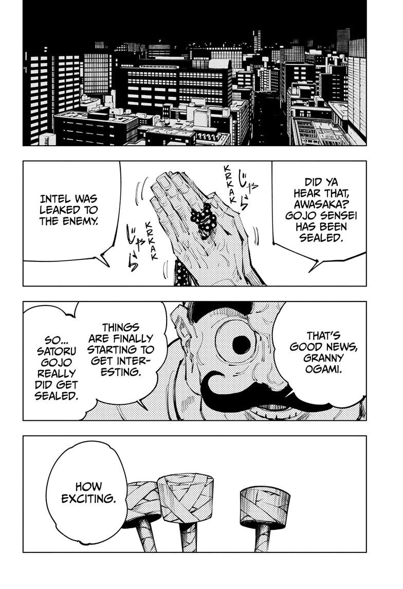 JUJUTSU KAISEN Chapter 93 - Page 17 in English