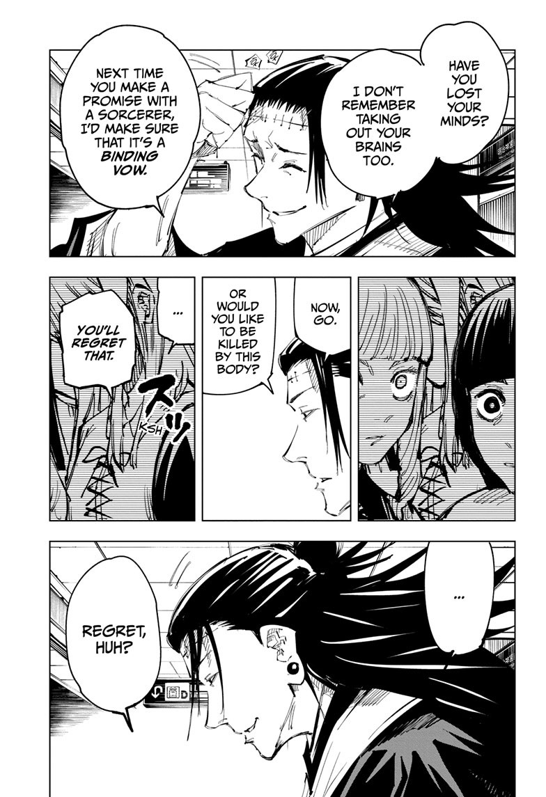 JUJUTSU KAISEN Chapter 93 - Page 7 in English