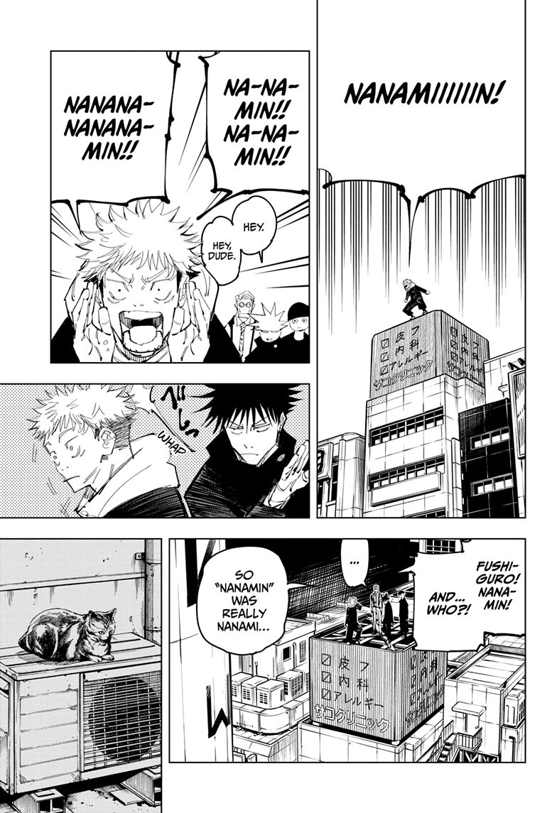 JUJUTSU KAISEN Chapter 93 - Page 9 in English