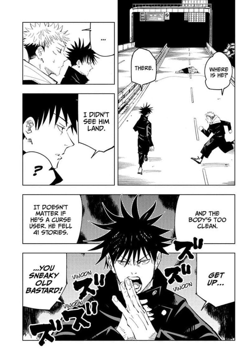 JUJUTSU KAISEN Chapter 94 - Page 17 in English