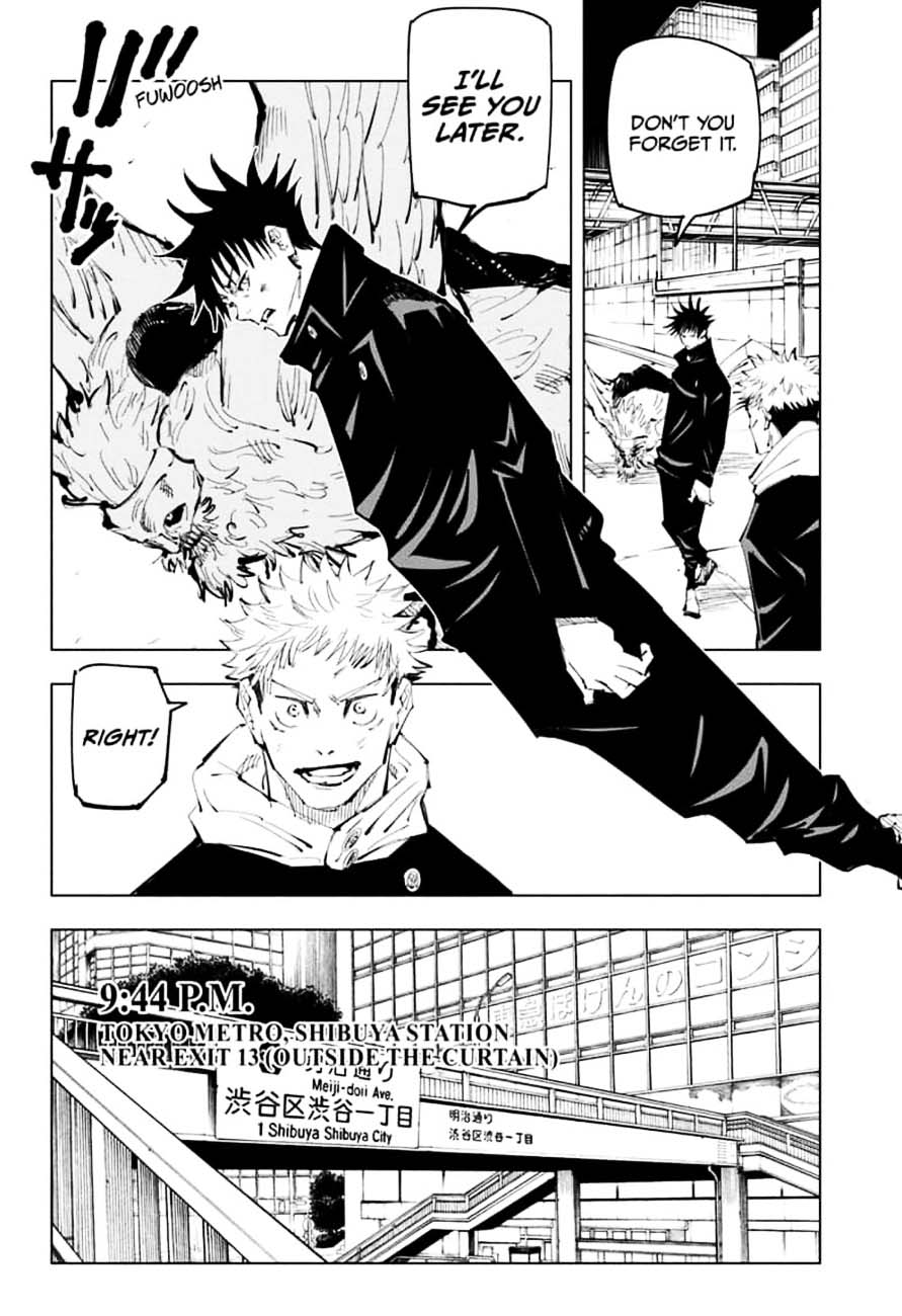 JUJUTSU KAISEN Chapter 98 - Page 10 in English