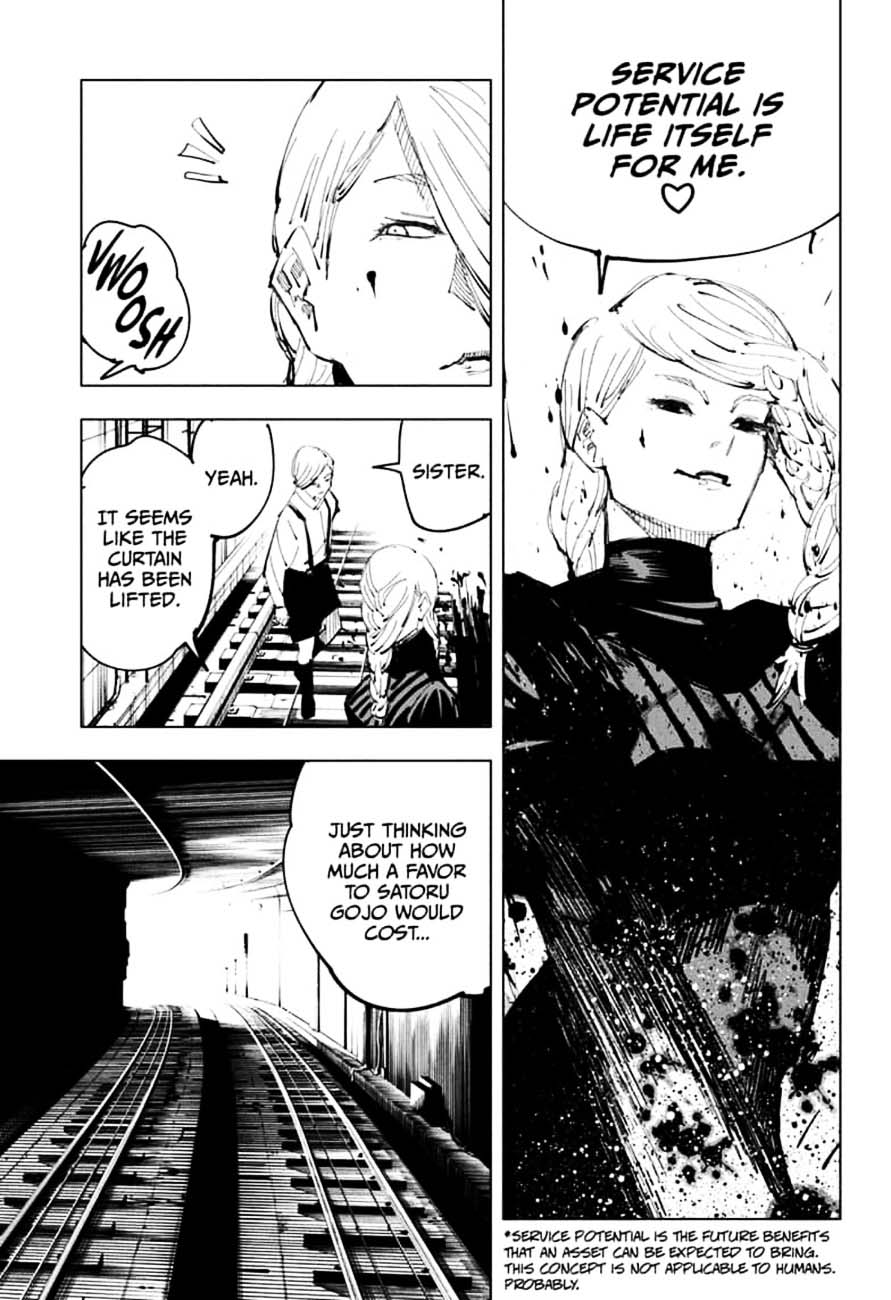 JUJUTSU KAISEN Chapter 98 - Page 17 in English