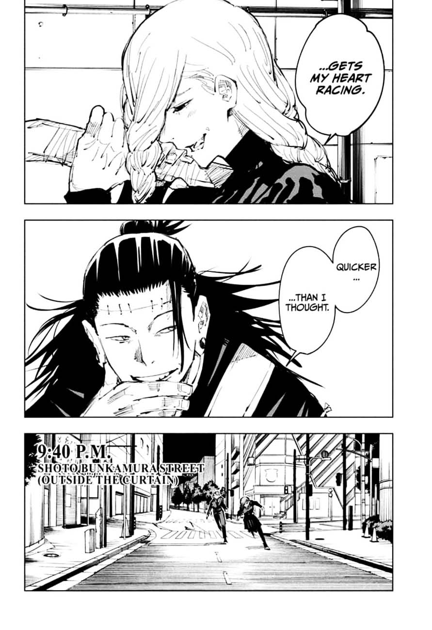 JUJUTSU KAISEN Chapter 98 - Page 18 in English