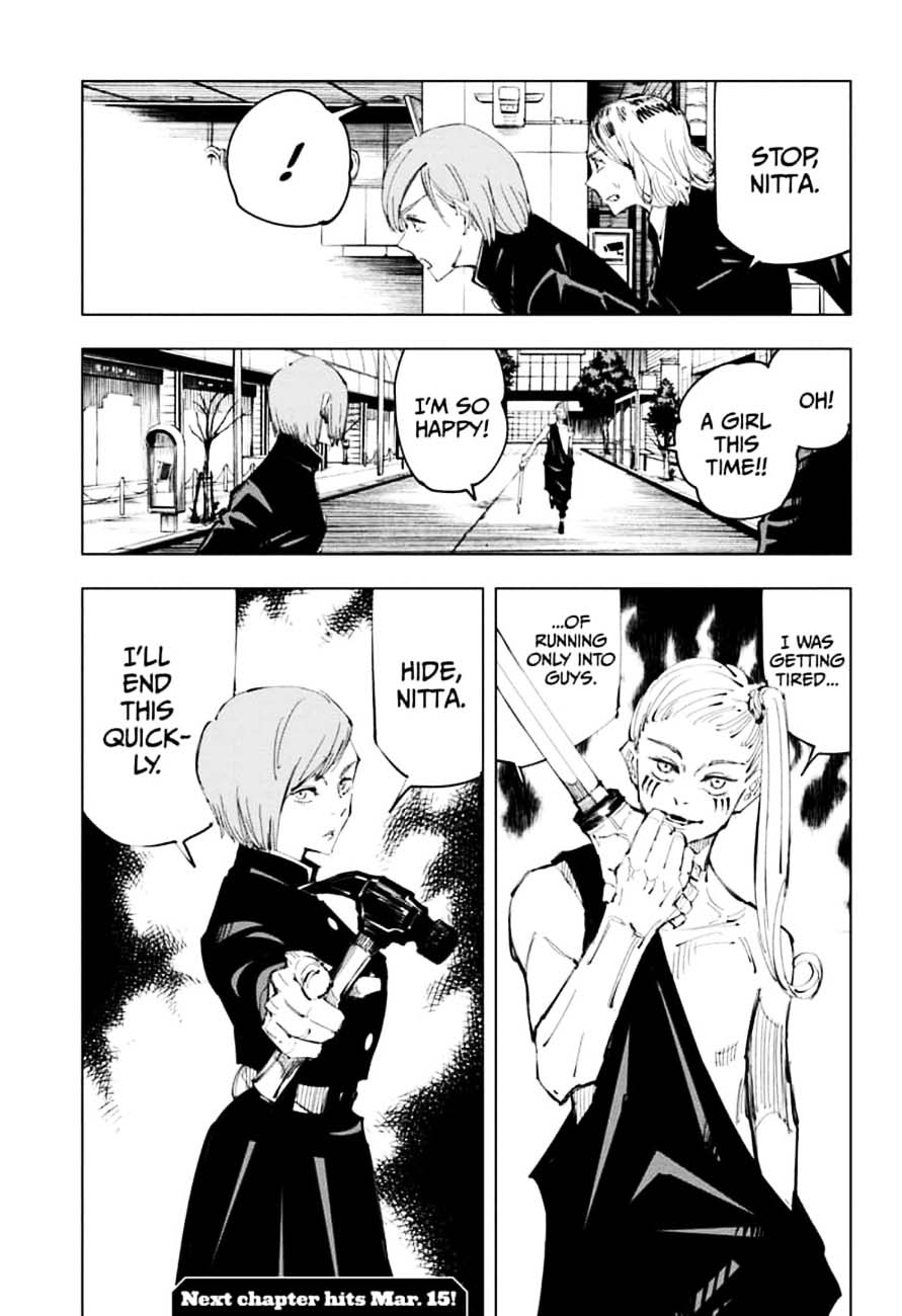 JUJUTSU KAISEN Chapter 98 - Page 19 in English