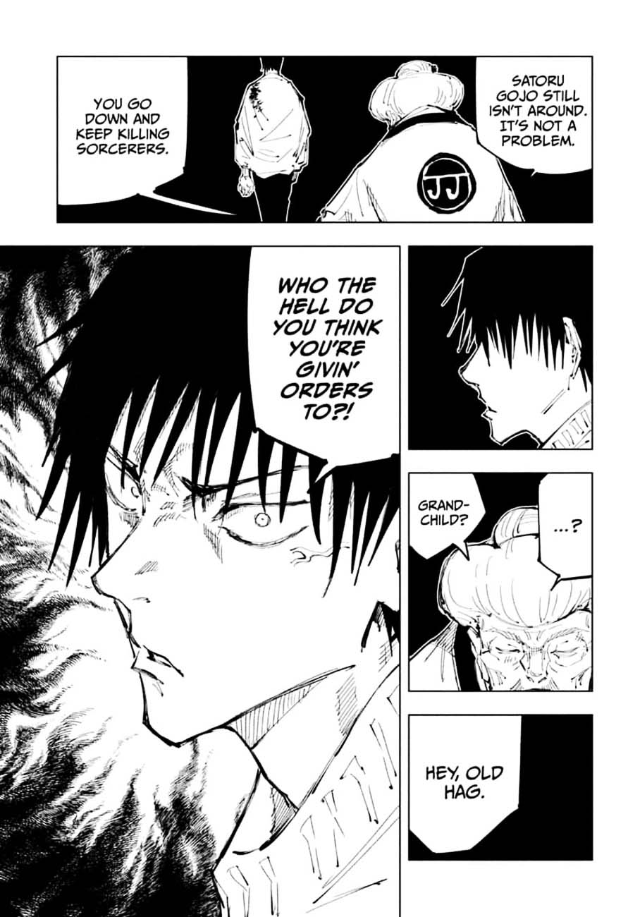 JUJUTSU KAISEN Chapter 98 - Page 5 in English