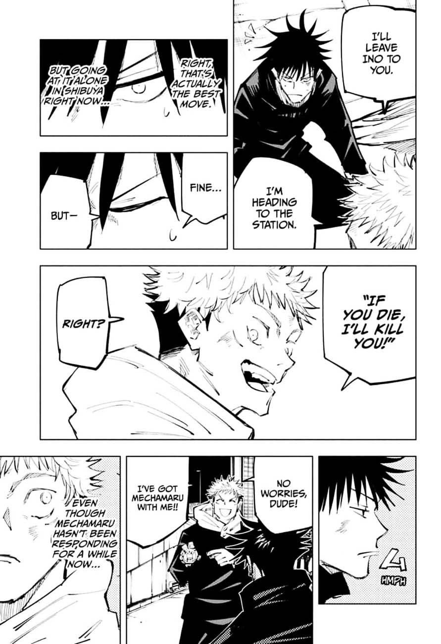 JUJUTSU KAISEN Chapter 98 - Page 9 in English