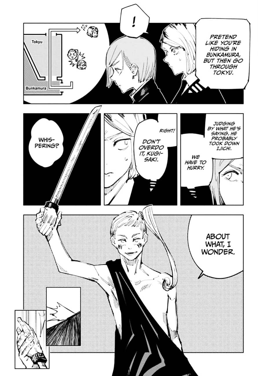 JUJUTSU KAISEN Chapter 99 - Page 5 in English
