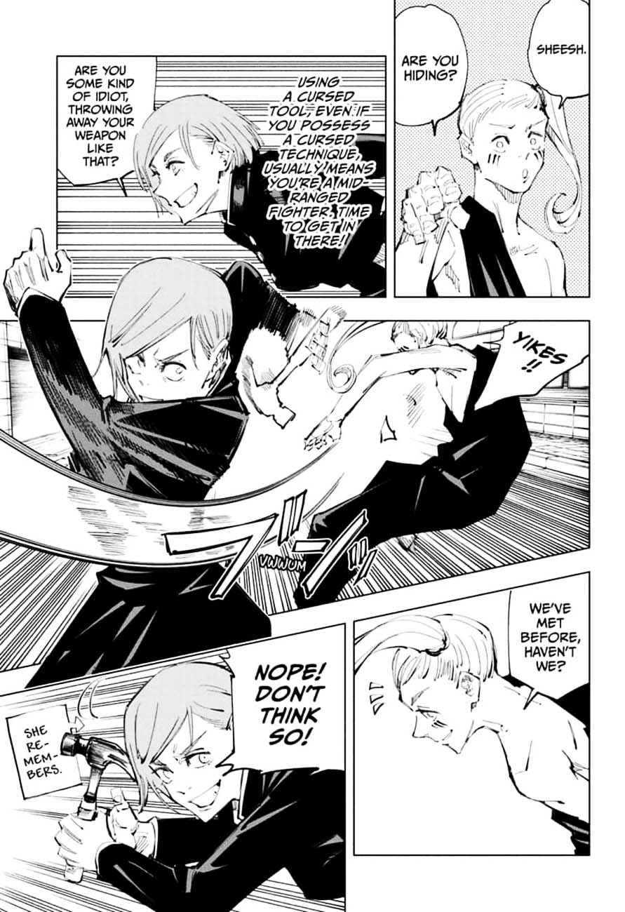 JUJUTSU KAISEN Chapter 99 - Page 7 in English