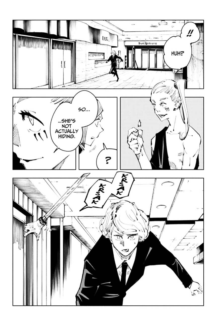 JUJUTSU KAISEN Chapter 99 - Page 8 in English
