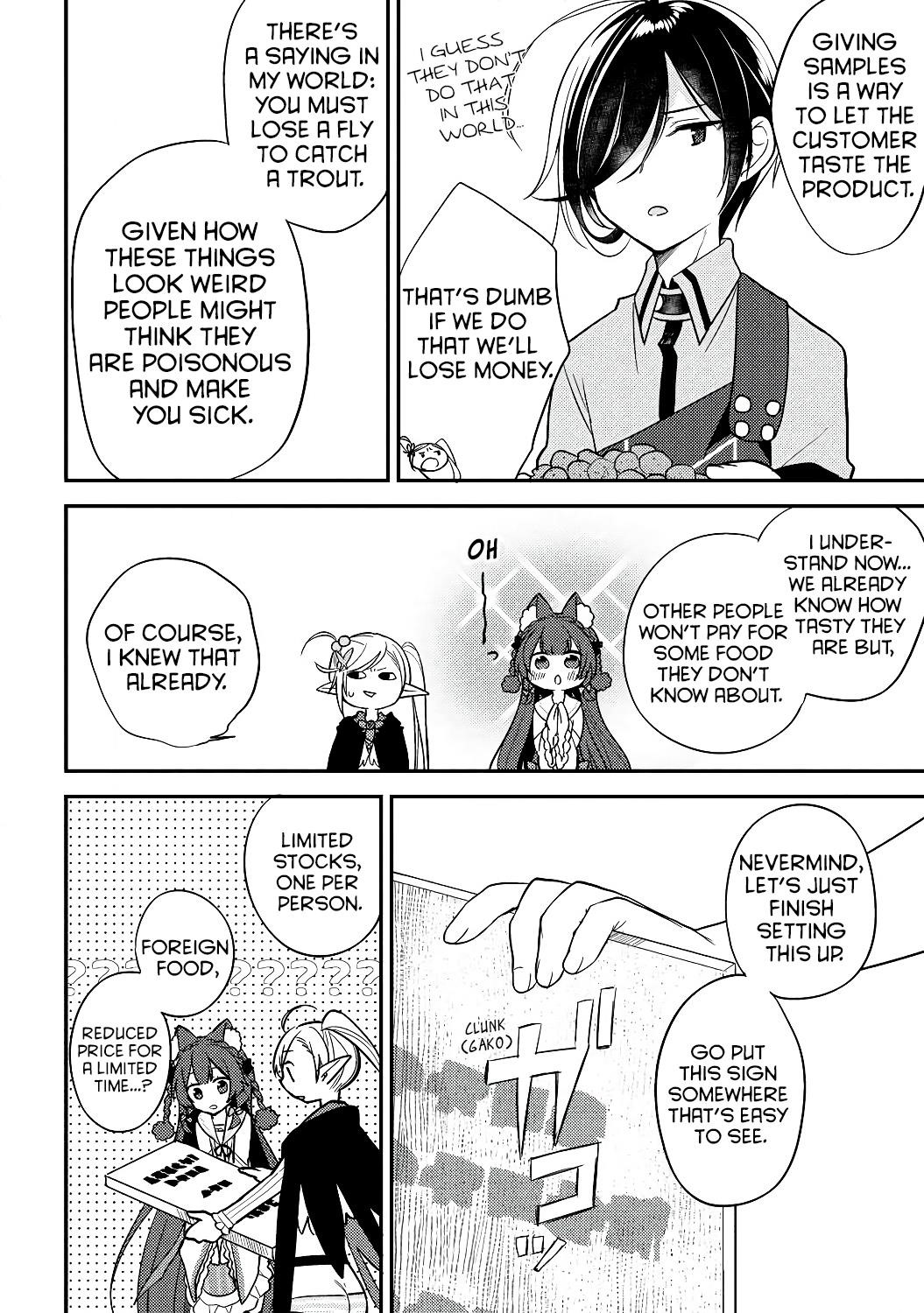 Isekai De Kojiin Wo Hiraitakedo, Nazeka Darehitori Sudatou To Shinai Ken Chapter 12 - Page 4 in English