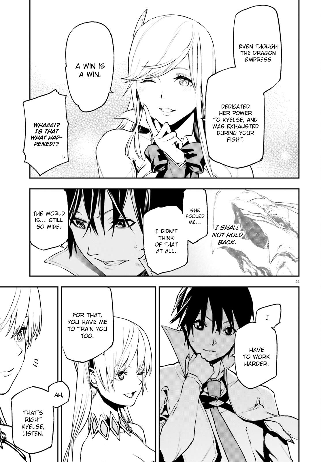 Sekai no Owari no Sekairoku Chapter 26 - Page 23 in English