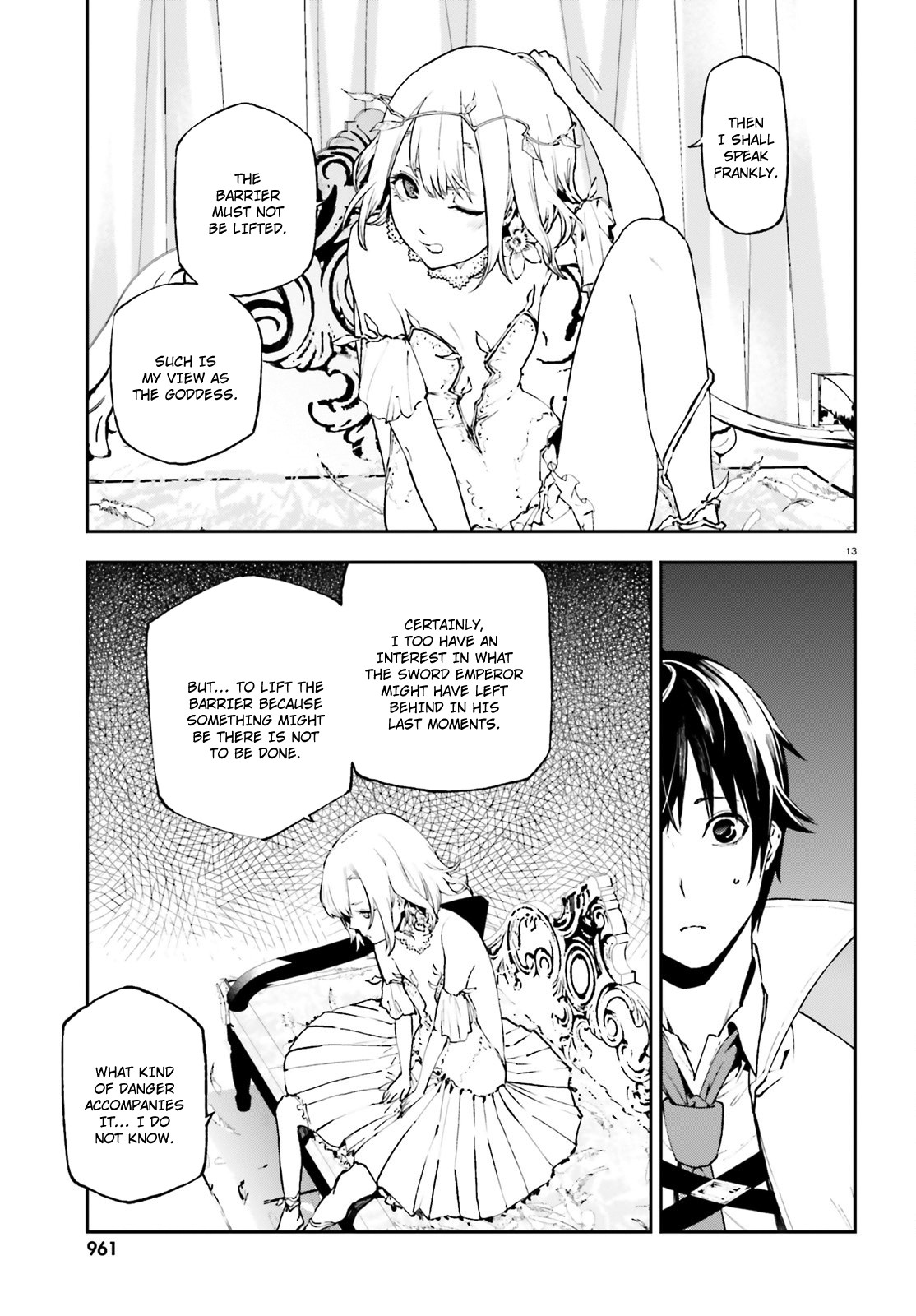 Sekai no Owari no Sekairoku Chapter 28 - Page 13 in English