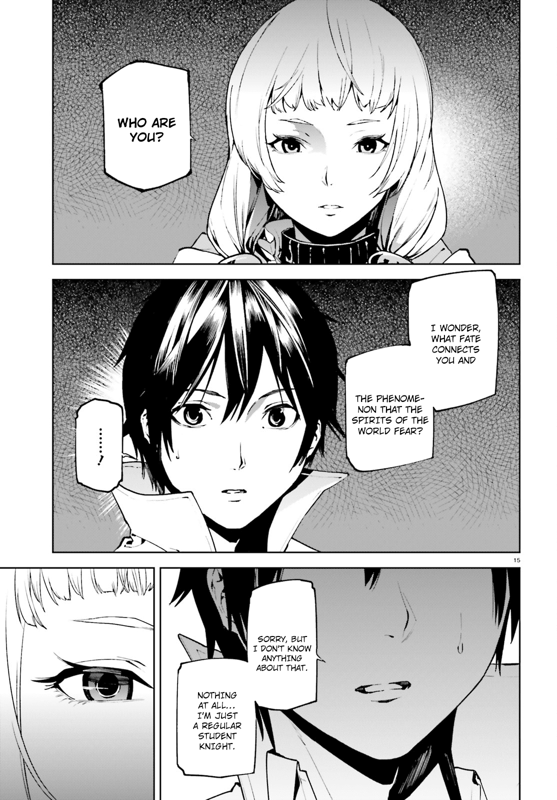 Sekai no Owari no Sekairoku Chapter 32 - Page 15 in English